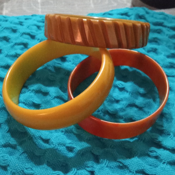 Bakelite Authentic bangles - Picture 2 of 12
